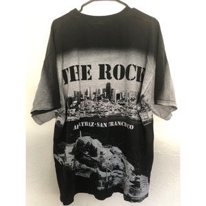 The rock or Alcatraz vintage t-shirt